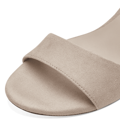 Sandale Cu Toc Baby Beige - Tamaris