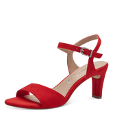 Sandale Cu Toc Baby Rosii - Tamaris