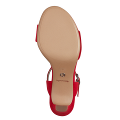 Sandale Cu Toc Baby Rosii - Tamaris