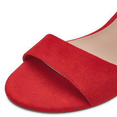 Sandale Cu Toc Baby Rosii - Tamaris