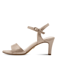 Sandale Cu Toc Baby GOLD STRUCT - Tamaris