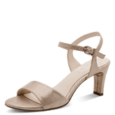 Sandale Cu Toc Baby GOLD STRUCT - Tamaris