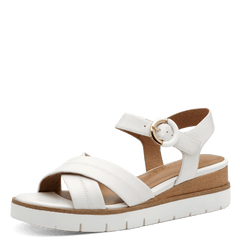 Sandale Piele Naturala Deborah White - Tamaris