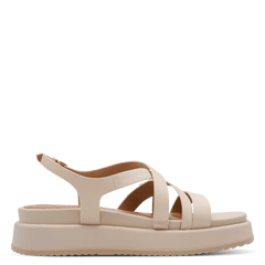 Sandale Piele Naturala Azza Ivory - Tamaris