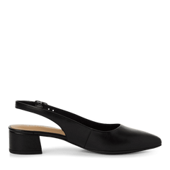 Pantofi Piele Naturala Eva Black - Tamaris