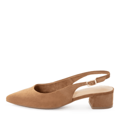 Pantofi Piele Naturala Eva Cognac - Tamaris