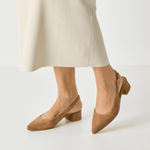 Pantofi Piele Naturala Eva Cognac - Tamaris