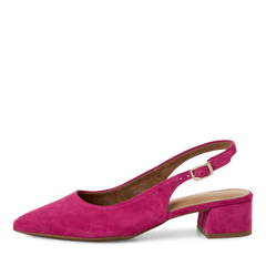 Pantofi Piele Naturala Eva PINK - Tamaris