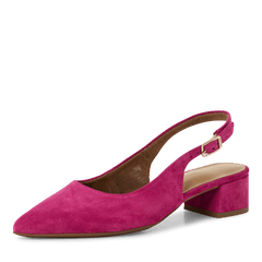 Pantofi Piele Naturala Eva PINK - Tamaris