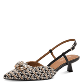 Pantofi Decupat Melek BLACK COMB - Tamaris