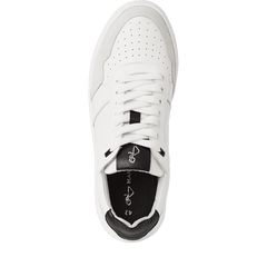 Pantofi Casual Piele Naturala WHITE/BLACK - Marco Tozzi
