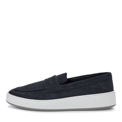 PENNY LOAFERS Piele Naturala Navy Suede - Marco Tozzi