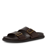 Papuci Piele Naturala Issac MOCCA - Marco Tozzi