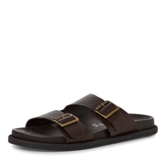 Papuci Piele Naturala Issac MOCCA - Marco Tozzi