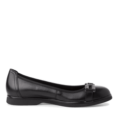 Balerini Piele Naturala Ambra Black - Marco Tozzi