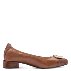 Pantofi Piele Naturala WISPAR Cognac - Marco Tozzi