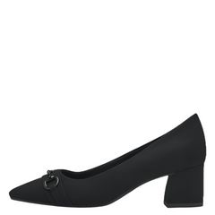 Pantofi Cu Toc Ramona Suede BLK - Marco Tozzi