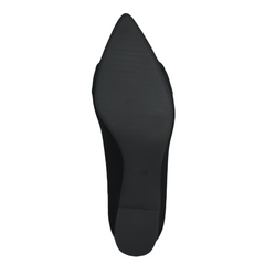 Pantofi Cu Toc Ramona Suede BLK - Marco Tozzi