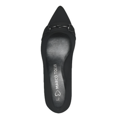 Pantofi Cu Toc Ramona Suede BLK - Marco Tozzi