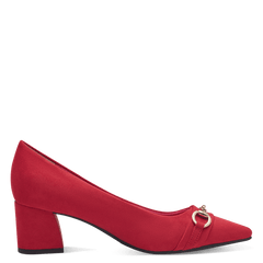 Pantofi Cu Toc Ramona Rosii - Marco Tozzi