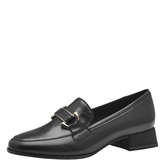 Pantofi Piele Naturala Lum Black - Marco Tozzi