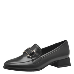 Pantofi Piele Naturala Lum Black - Marco Tozzi