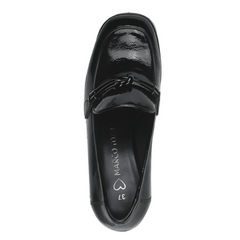 Pantofi Cu Toc Diva Negru Patent - Marco Tozzi