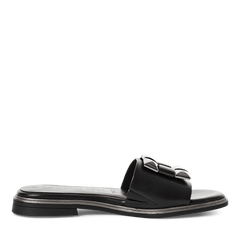 Papuci Piele Naturala Ioana Black - Marco Tozzi