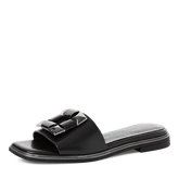 Papuci Piele Naturala Ioana Black - Marco Tozzi