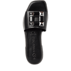 Papuci Piele Naturala Ioana Black - Marco Tozzi