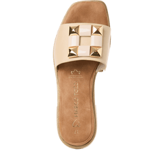 Papuci Piele Naturala Ioana Cream - Marco Tozzi