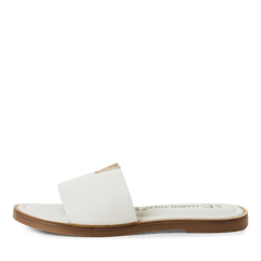 Papuci Piele Naturala Aynara White - Marco Tozzi