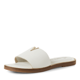 Papuci Piele Naturala Aynara White - Marco Tozzi