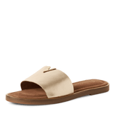 Papuci Piele Naturala Aynara Gold- Marco Tozzi