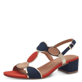 Sandale Cu Toc Hecho NAVY COMB - Marco Tozzi