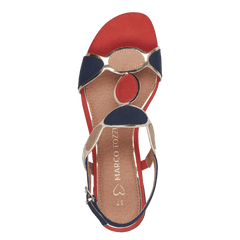 Sandale Cu Toc Hecho NAVY COMB - Marco Tozzi