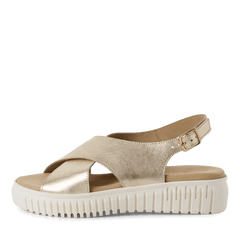 Sandale Piele Naturala Astoria Platinum - Marco Tozzi