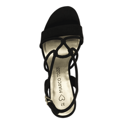 Sandale Cu Toc Nenna Black - Marco Tozzi