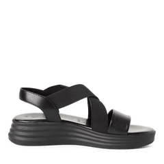Sandale Piele Naturala Cirella Black - Marco Tozzi