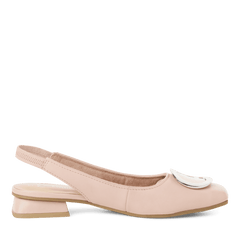 Pantofi Piele Naturala Emma Nude - Marco Tozzi