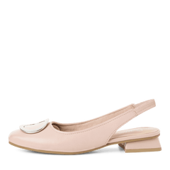 Pantofi Piele Naturala Emma Nude - Marco Tozzi