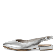 Pantofi Piele Naturala Emma S Silver - Marco Tozzi