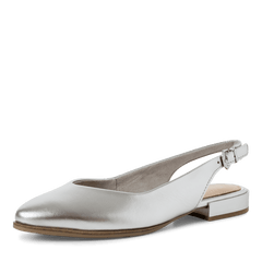 Pantofi Piele Naturala Emma S Silver - Marco Tozzi