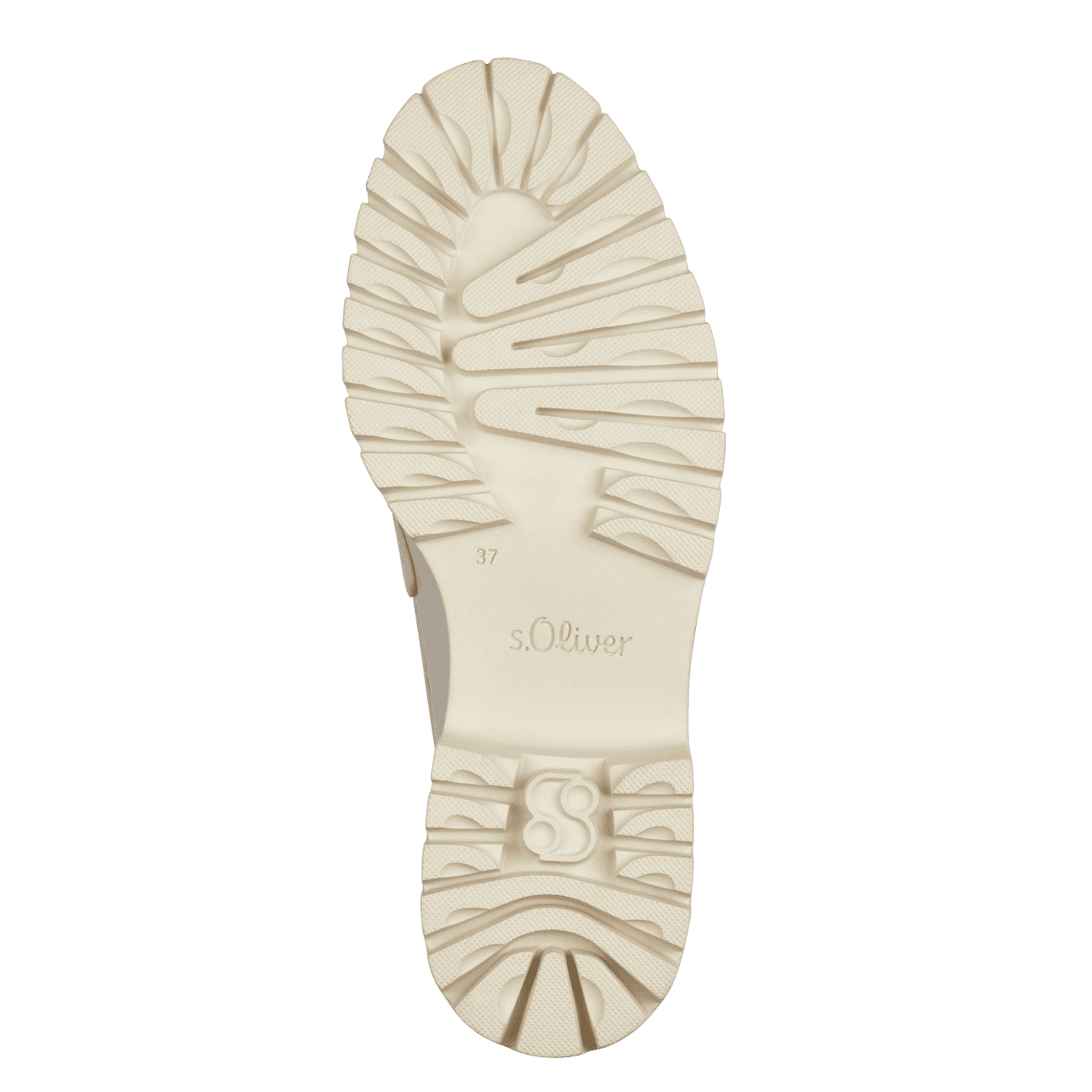 Pantofi Casual Class Beige Patent - S.Oliver