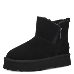 Ghete Piele Naturala Stil UGG Black - S.Oliver