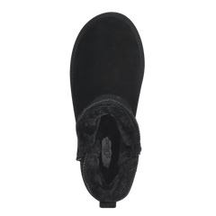 Ghete Piele Naturala Stil UGG Black - S.Oliver