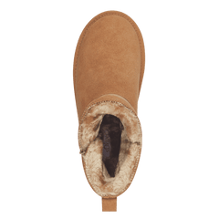 Ghete Piele Naturala Stil UGG Cognac - S.Oliver