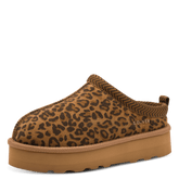 Sabot Piele Naturala Stil UGG AILAH Leopard - S.Oliver