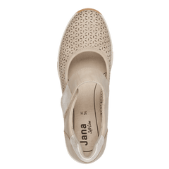 Pantofi Calapod H Eloq Taupe - Jana