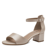Sandale Cu Toc Meda PEARLIZED - Jana
